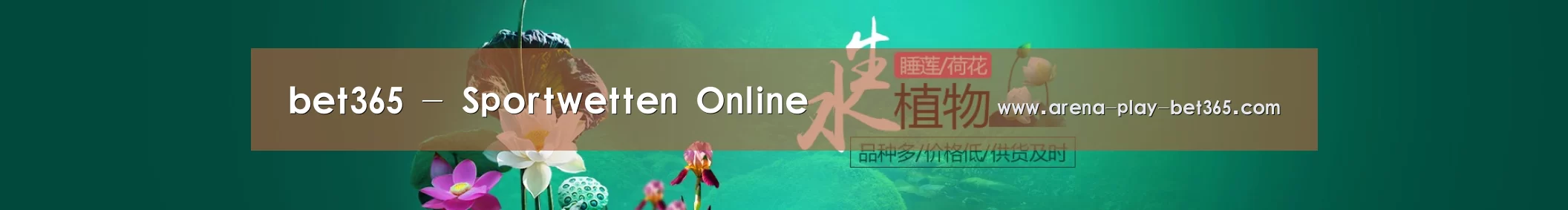 鲜花水草花卉网站模板